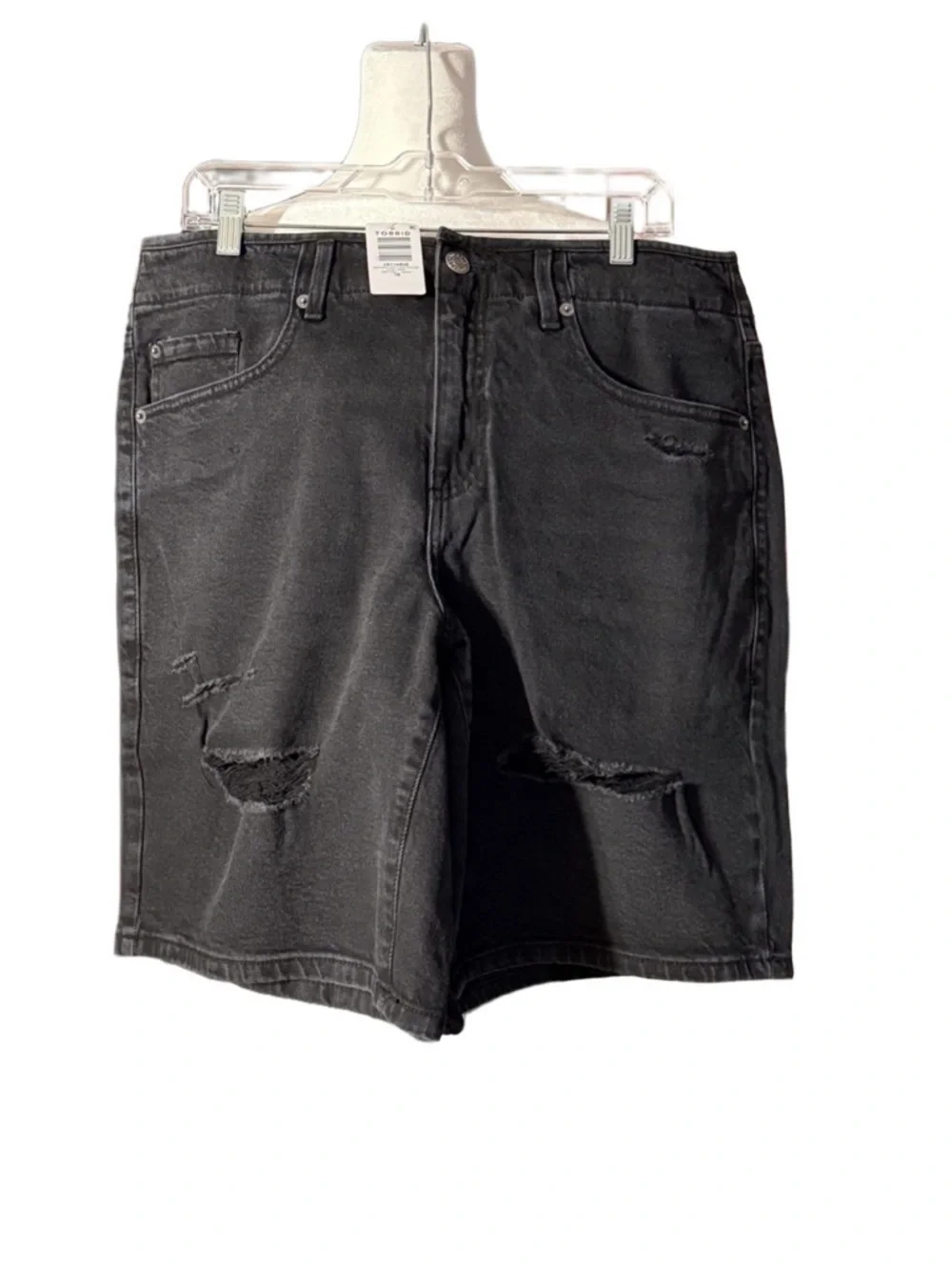 Torrid Baggy Binded Waist Classic Denim Jort NWT